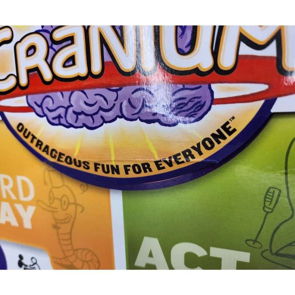 Cranium Board Game 3-in-1 Game Board 2009 Complete, New Dough!